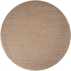 Beige-gouden ronde placemat 38 cm