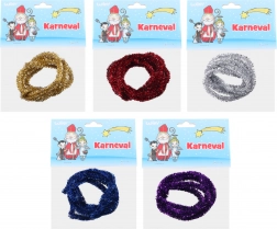 Metallic chenille 10 mm, Lengte 1,5 m