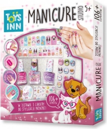 Manicure set met dierenmotieven – 3 nagellakken