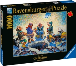 Ravensburger puzzel IJsvissen 1000 stukjes