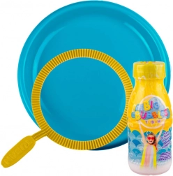 TUBAN set voor zeepbellen met ronde ring en schaaltje + oplossing 250 ml