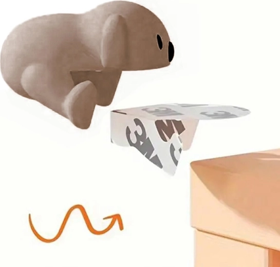 DA258A HOEKBESCHERMER BRUIN HOND