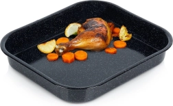 Geglazuurde rechthoekige braadslede 29,5 × 25,5 × 4,5 cm, 2,5 l