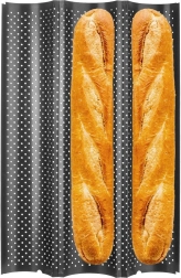 Baguettebakvorm van koolstofstaal 38 cm