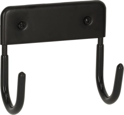 Metalen muurhouder voor strijkplank, draagvermogen 15 kg, zwart