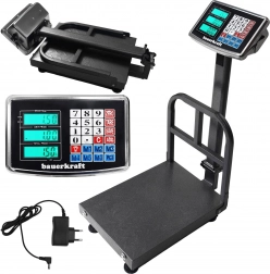 Elektronische platformweegschaal 200 kg met LCD voor magazijn en winkel