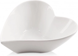 Porseleinen kom in hartvorm 13 × 11 cm, 180 ml