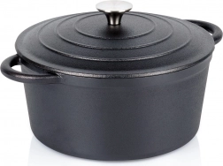 Gietijzeren pan met deksel CAST LINE 24 cm, 3,9 l