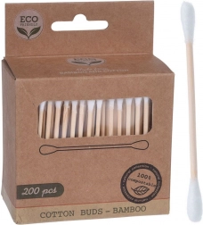Biologisch afbreekbare bamboe wattenstaafjes 200 stuks