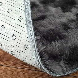 pluche shaggy vloerkleed 120 × 80 cm voor woonkamer en slaapkamer