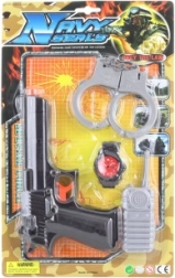 Politieset met walkietalkie voor kinderen