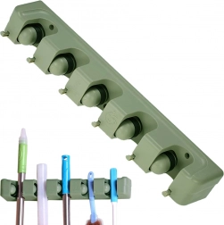 Muurbeugel voor dweilen en bezems