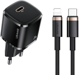 Netlader 1x USB‑C 20 W met Lightning‑kabel PD 3.0 – Lightning