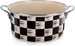 Geëmailleerde pan Schaakbord 26 cm, 5 l