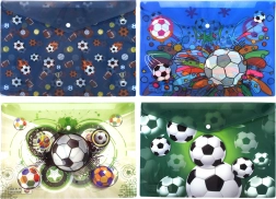 Plastic map voor documenten 36x26 cm