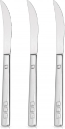 Set roestvrijstalen steakmessen Harmony, 3 stuks