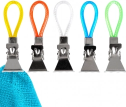 Clips voor handdoeken en theedoeken – set van 5 stuks