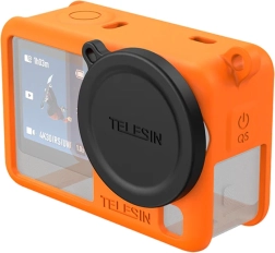 Telesin siliconen beschermhoes voor DJI Osmo Action 6 – oranje