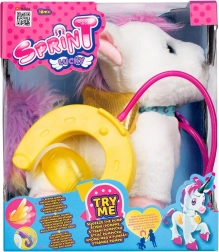 Interactieve pluchen eenhoorn Lucky aan de lijn SPIRIT