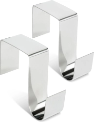 Metalen deurhanger voor krans en deurdecoraties - 2 stuks