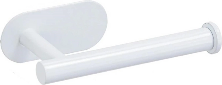 Zelfklevende toiletpapierhouder wit