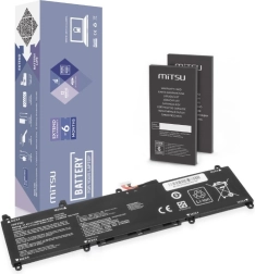 Batterij MITSU voor ASUS VivoBook S13 (C31N1806) 11,4 V 3600 mAh 41 Wh