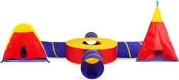 Set kindertenten 7-in-1 met 4 tunnels IPLAY