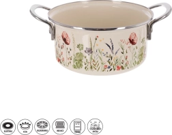 Geëmailleerde kookpan MÁK Lem 2,2 l