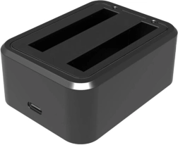 USB-oplader met dubbele sleuf PULUZ voor Insta360 X3