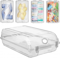 Afsluitbare transparante schoenendoos 33 × 19 × 10 cm