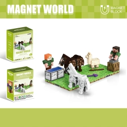 Bouwset Magnet World Posthaltes