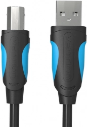 USB 2.0-kabel A naar USB-B voor printer Vention VAS-A16-B100 1 m zwart