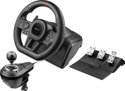 Race-stuur TRACER Simracer 6-in-1 met handgeschakelde versnellingspook