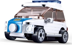 Sluban opwindbare politieauto