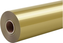 HTVRONT Pure thermotransferfolie goud 30,5 cm × 1,8 m