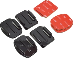 Set stickers en J-Hook-houders voor sportcamera’s Telesin