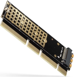 AXAGON PCEM2-1U interne PCIe-adapter voor M.2 NVMe SSD (1U, M-key, PCIe x4/x8/x16)