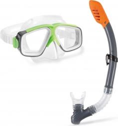 Duikset voor kinderen – masker en snorkel – Met groene details
