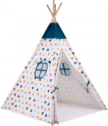 Bigjigs Toys kindertipi met kleurrijk patroon van FSC-hout