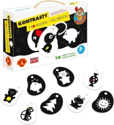 Alexander Contrast – zwart-witte stimulerende kaartjes voor baby’s