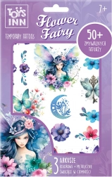 Tijdelijke tatoeages Flower Fairy Iris – creatieve set voor kinderen