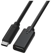 USB‑C-verlengkabel met Thunderbolt 3-ondersteuning, 1 m