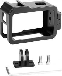 Metalen PULUZ-behuizing met mount voor DJI Osmo Action 3/4