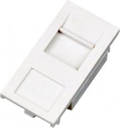 Adapter 22,5x45 met afdekking