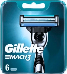 Gillette Mach3 vervangmesjes 6 stuks