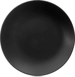 Keramisch dessertbord zwart 20,5 cm