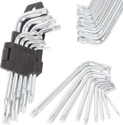 Set inbussleutels 1,5–10 mm TORX