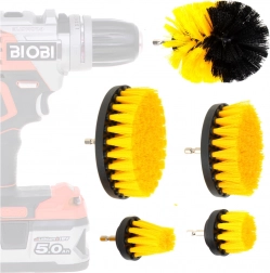 Multifunctionele borenopzetstukken voor reiniging, set van 5 stuks