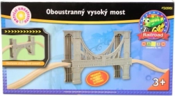 Dubbele hoge brug voor kinderbanen