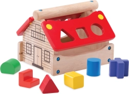 Houten Huis Insteekpuzzel